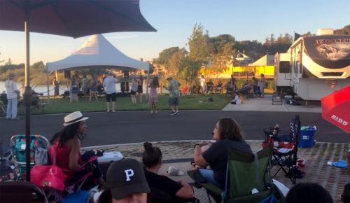 Music in the Park at Riverside RV Park, Village West Marina & Resort