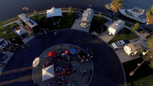 Music in the Park at Riverside RV Park, Village West Marina & Resort